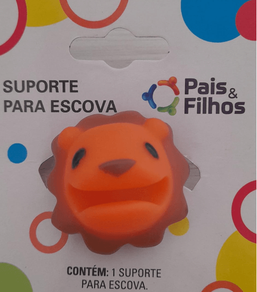 Suporte para escova dental infantil - Leao GALA IBB