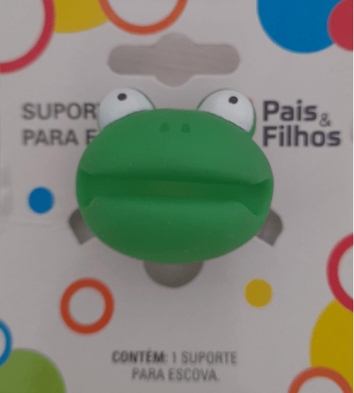 Suporte para escova dental infantil - Sapo GALA IBB