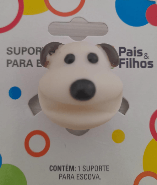 Suporte para escova dental infantil - Urso GALA IBB