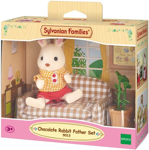 Miniatura - Pai Coelho Chocolate e Sofa