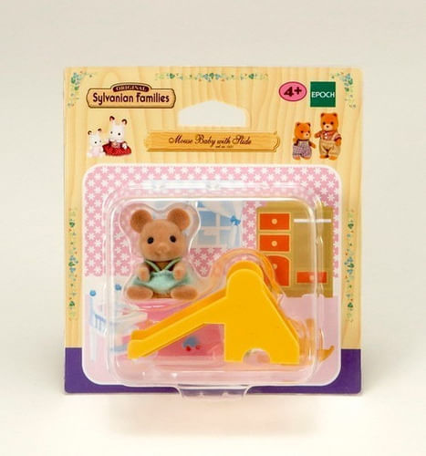 Miniaturas - Bebe Rato Com Escorregador