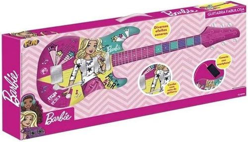 Barbie Guitarra Fabulosa C Funcao MP3 Player START
