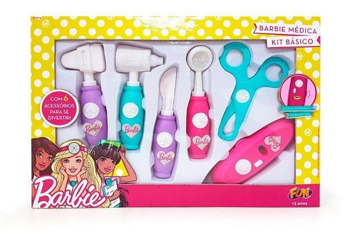 Kit Medico Basico Barbie - AZUL START
