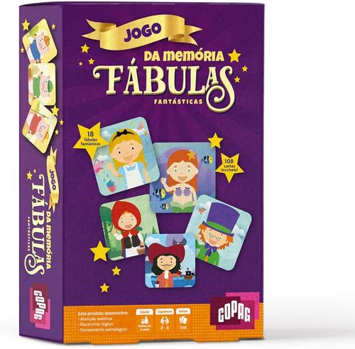Jogo Da Memoria Fabulas COPAG DA AMAZONIA