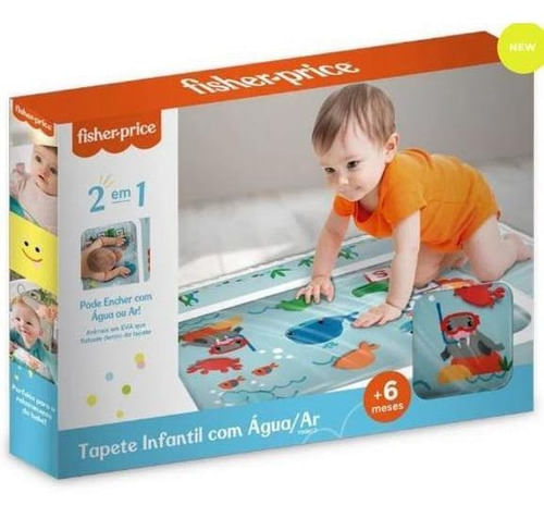 FIisher Price - Tapete Infantil Com Agua/AR BARAO