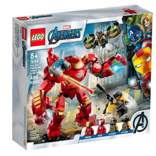 Blocos de montar - Lego Marvel - Iron Man Hulkbuster versus Agente AIM LEGO DO BRASIL