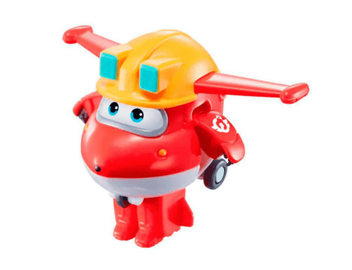 Veiculo Super Wings Mini Change UP - Fun - Build-it Jett START