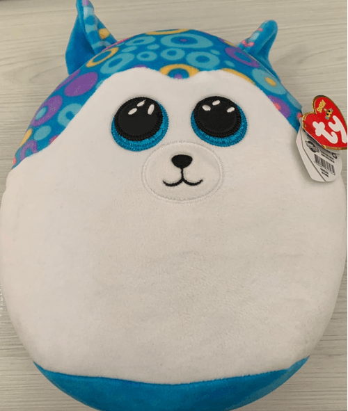 Pelucia Ty Squish a Boo - Toyng - Azul TOYNG