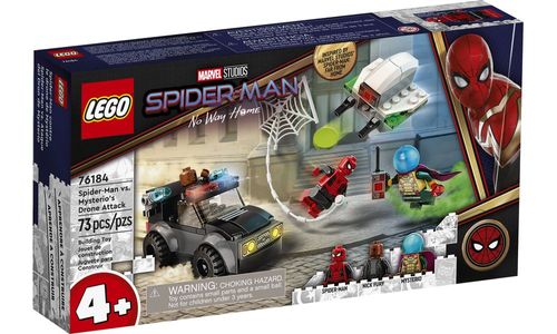 Blocos de Montar - Marvel Studios - Spiderman vs Mysterios Drone Attack LEGO DO BRASIL