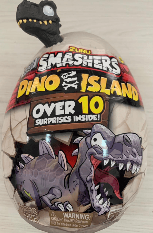 Smashers Ovo Dino - Ilha do Pirata - Medio - Preto START