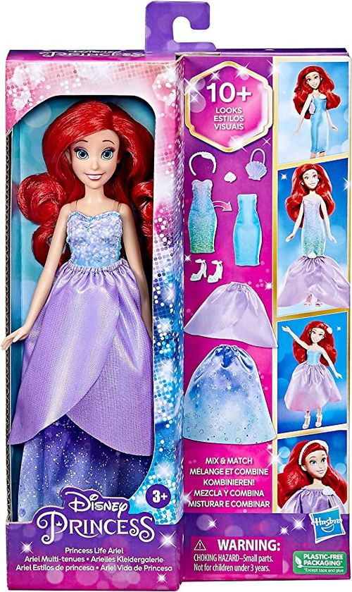 Boneca - Disney Princesa- Life  Ariel HASBRO