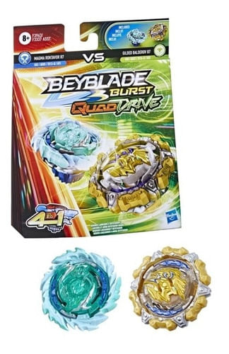 Jogo - Piao BeyBlade Quad Drive - Verde e Dourado HASBRO