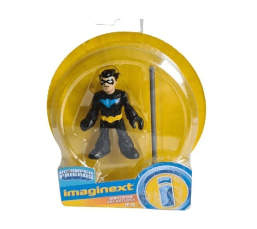 Boneco Nightwing - DC Super Friends - Imaginext - Asa Noturna MATTEL