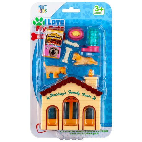 Set - I Love My Pets Super Fun - Amarelo MULTIKIDS
