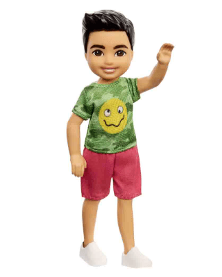 Boneco Barbie Chelsea - Menino Camiseta Emoji - MATTEL MATTEL