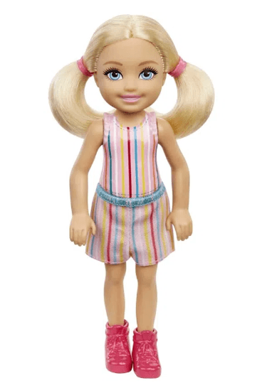Boneca Barbie Chelsea - Shorts Listrado - MATTEL MATTEL