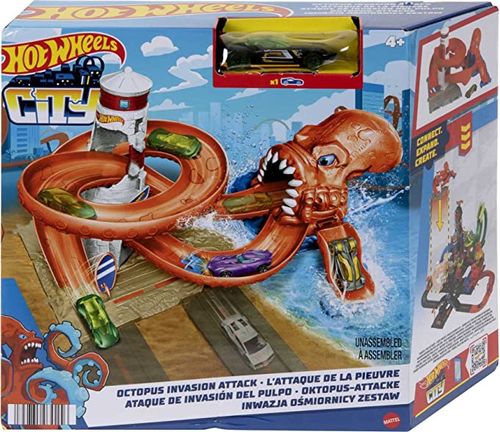 Pista - Hot Wheels - Invasao Octopus MATTEL