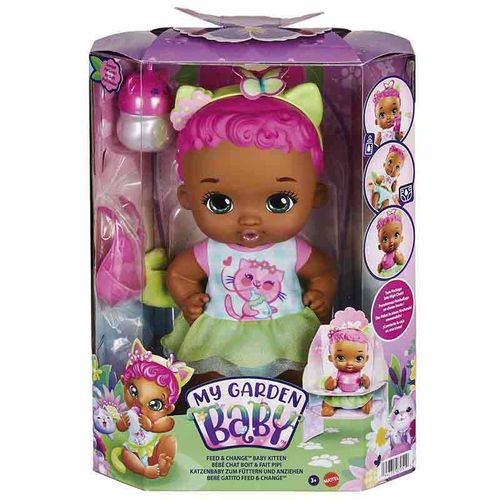 Boneca My Garden Baby - Borboleta Faz Xixi - Verde - GYP09 MATTEL