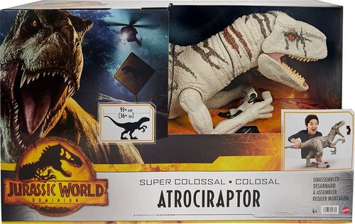 Dinossauro Jurassic World Atrociraptor Colossal Mattel HFR09 MATTEL
