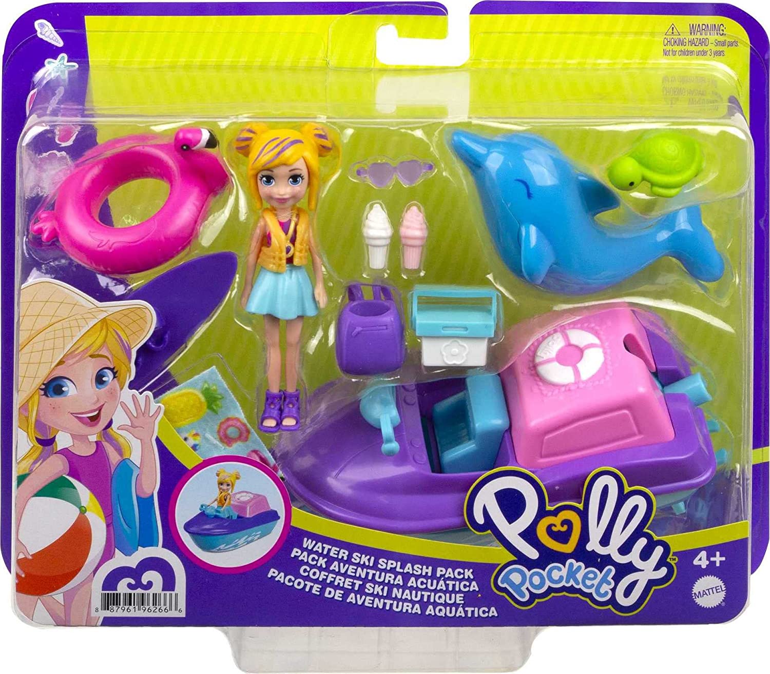 Boneca Polly Pocket Aventura Subaquática - Mattel - DiverMais