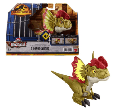 Dinossauro - Jurassic World - Dilophosaurus com Som (GWD69) MATTEL