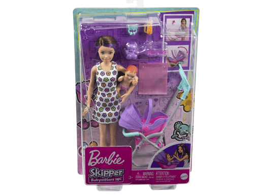 Boneca - Barbie - Skipper Babysitter - Passeio no Parque - MATTEL