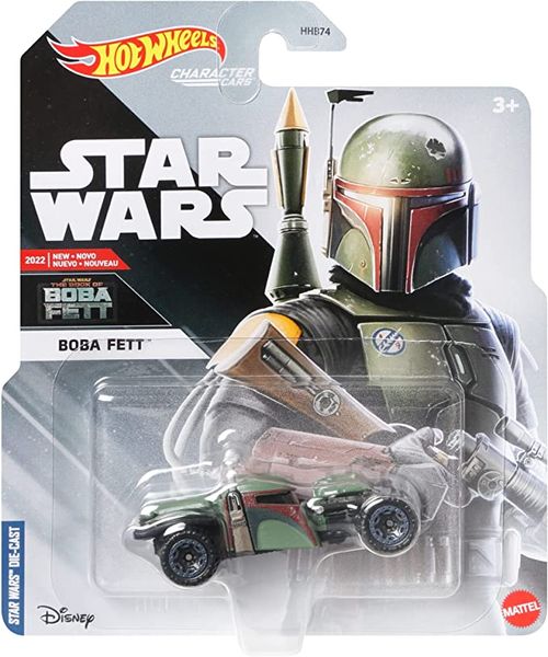 Carrinho - Hot Wheels star Wars - Boba Fett MATTEL