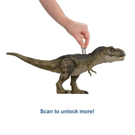 Jurassic World Dinossauro T-Rex Ataca e Devora - Autobrinca Online