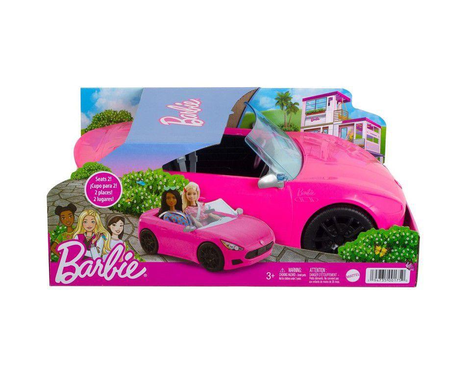 Barbie Auto De MuÃ±ecas Pink Convertible Auto De MuÃ±eca Barbie