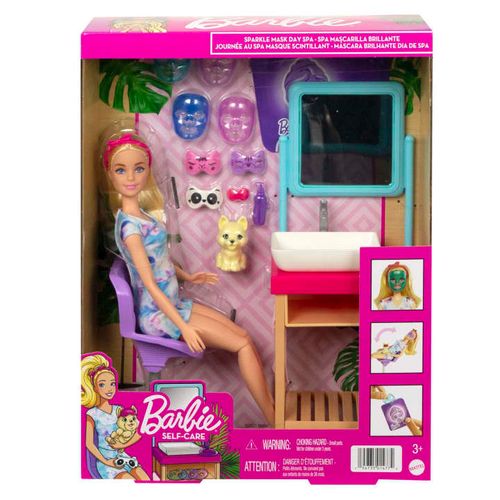Boneca Barbie - Dia  De Spa De Mascaras MATTEL