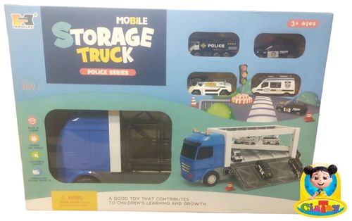 Carros - Conjunto Caminhao Policial TERRACO