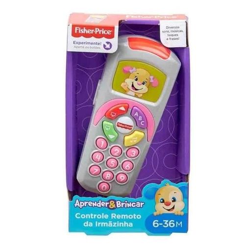 Controle Remoto - Fisher-Price - Rosa Irmazinha MATTEL