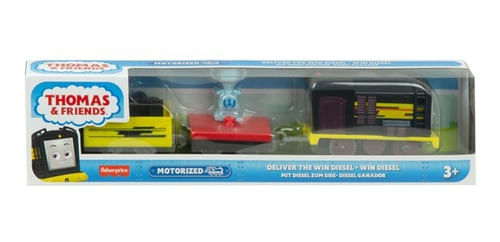 Trem Motorizado - Thomas e Seus  Amigos -  Amarelo MATTEL