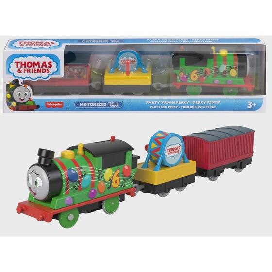 Trem - Thomas E Seus Amigos - Pressione E Vá Acrobacias - Percy - Verde -  Mattel