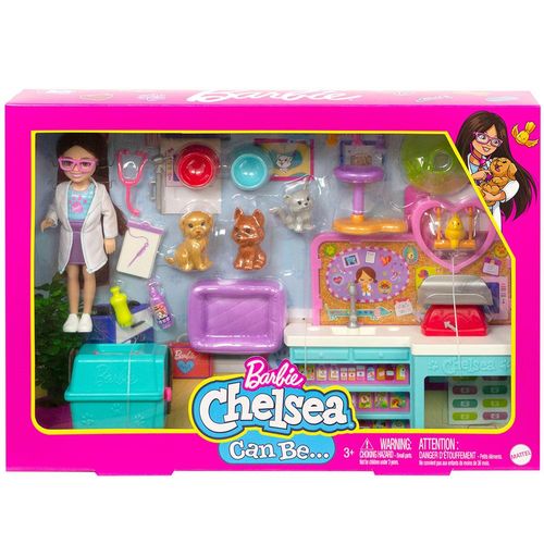 Boneca - Barbie Chelsea - Posso Ser Veterinaria MATTEL