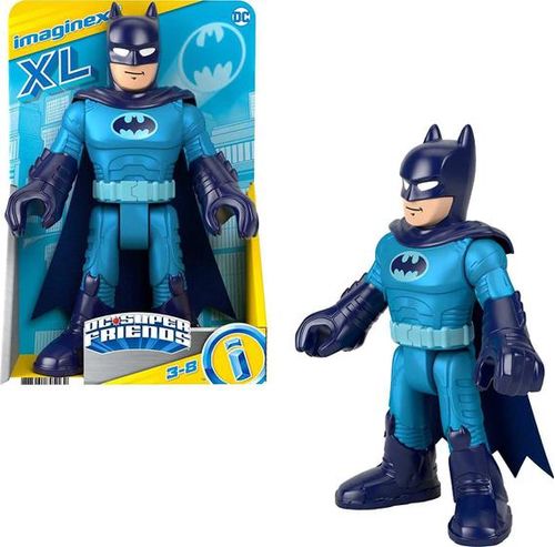 Boneco - Batman Traje Azul Imaginext - Dc Super Friends - HFD50 MATTEL