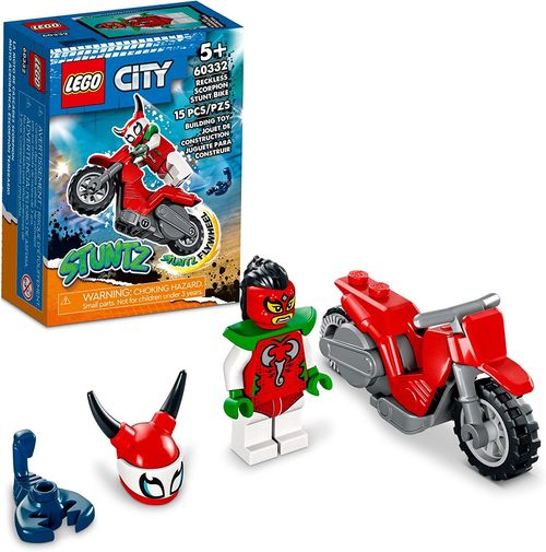 Blocos De Montar - CITY Motocicleta de Acrobacias  Reckless Scorpion LEGO DO BRASIL