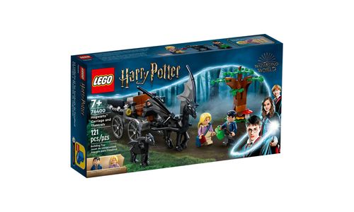 Blocos de Montar - Harry Potter - Carruagem e Testralio de Hogwarts LEGO DO BRASIL