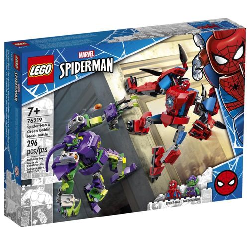Blocos De Montar - Batalha de Robos Homem-Aranha contra Green Goblin LEGO DO BRASIL