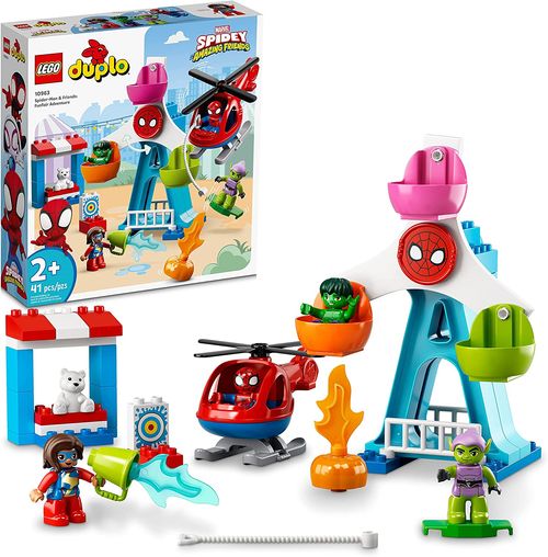 Blocos De Montar - Marvel Homem-Aranha e Amigos: Parque de Diversoes LEGO DO BRASIL