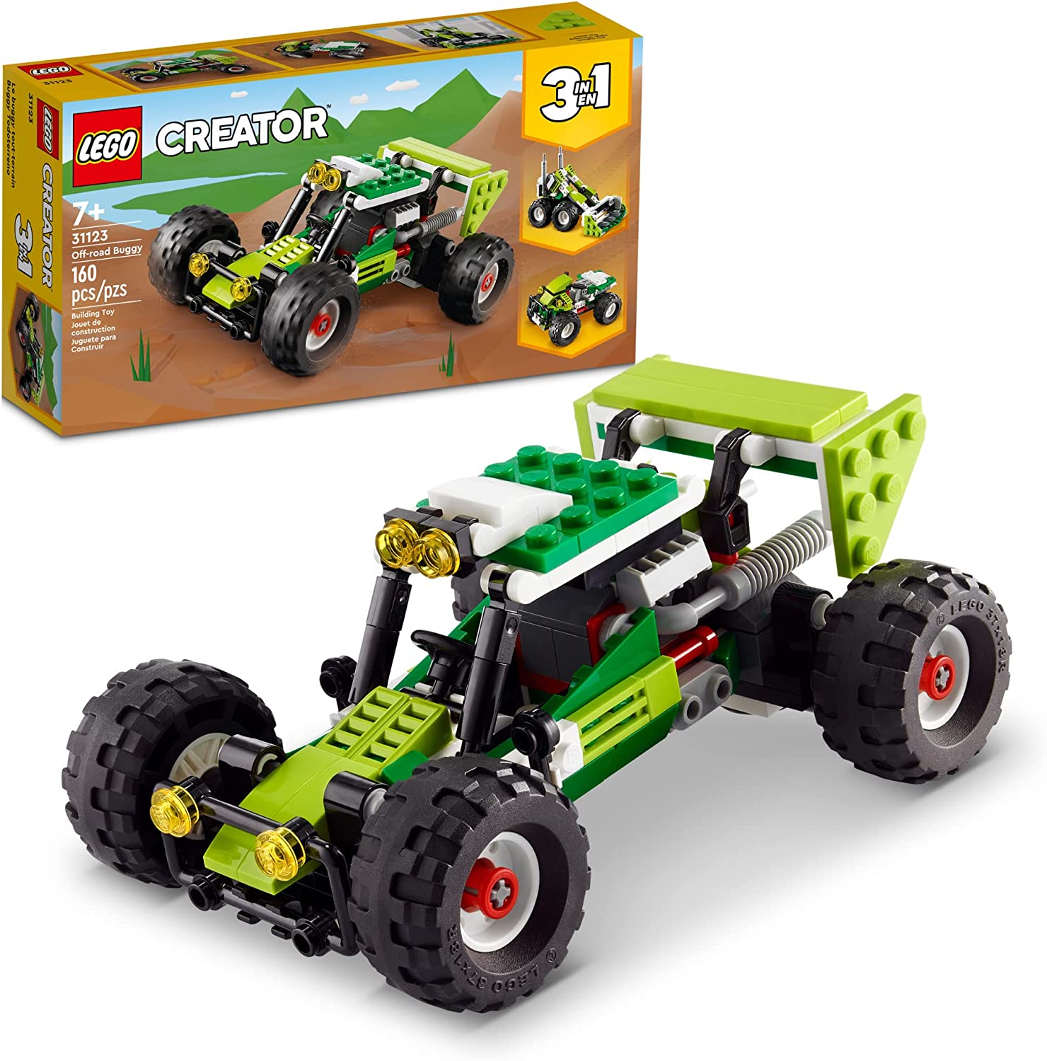 LEGO Creator 3-in-1 - Carro de Corrida de Rua