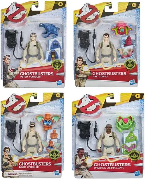 Boneco - Ghostbusters Com Acessorios - Kit Com 4 HASBRO