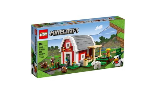Blocos de Montar - Minecraft - O Celeiro Vermelho LEGO DO BRASIL