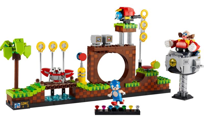 Sonic Bonecos Blocos De Montar Minifigure Lançamento Compatível C/ Lego -  Escorrega o Preço