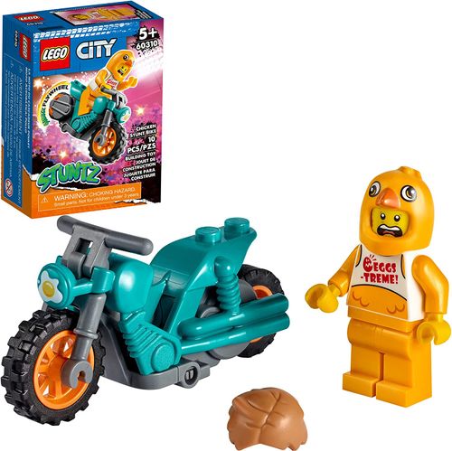 Blocos de Montar - Motocicleta de Acrobacias com Galinha LEGO DO BRASIL