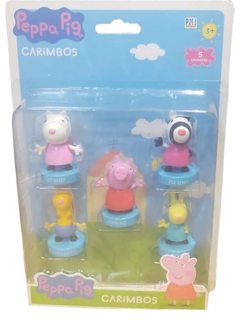 Carimbo - Peppa Pig Carimbos - Amarelo MULTIKIDS