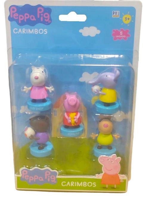 Carimbo - Peppa Pig Carimbos - Cinza MULTIKIDS
