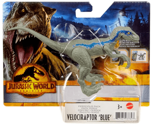 Jurassic World - Dinossauro Velociraptor Blue - Mattel MATTEL