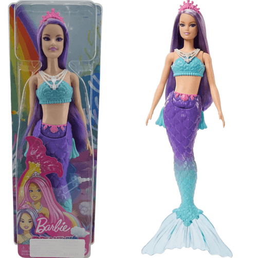 Barbie Dreamtopia - Sereia - Cabelo Roxo - Mattel MATTEL