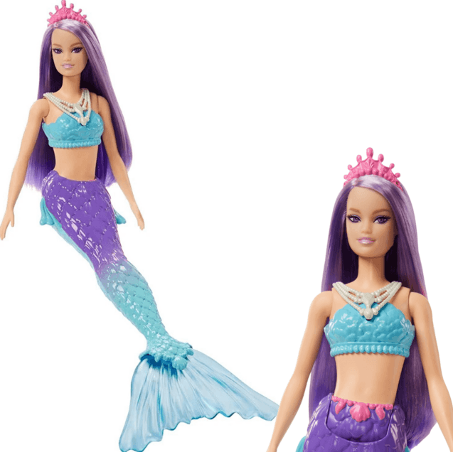 Boneca Articulada - Barbie Dreamtopia - Sereia com Luzes